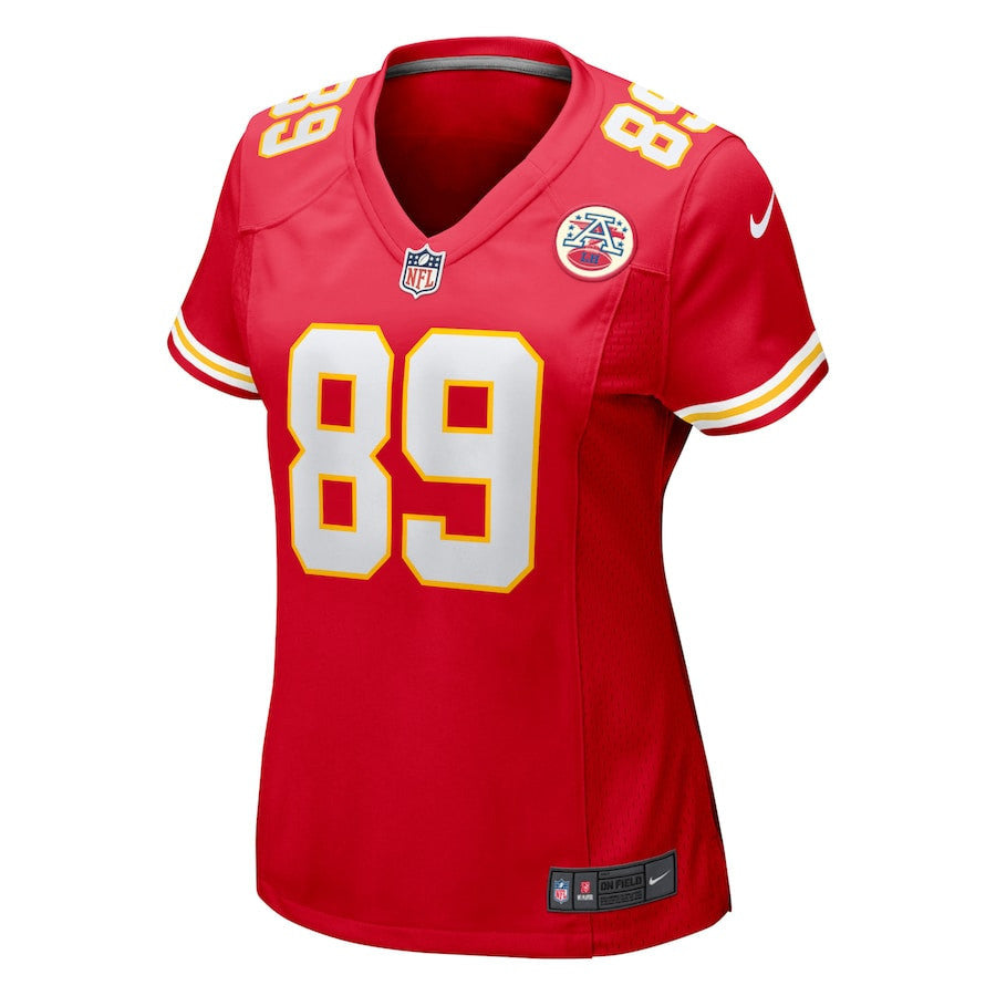 Bryan Edwards 89 Kansas City Chiefs Women's Home Game Player Jersey - Red