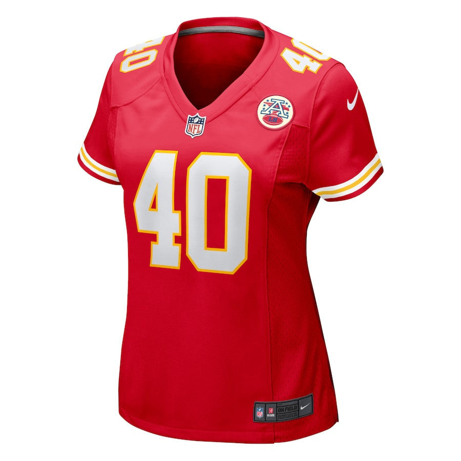 Kendall Blanton Kansas City Chiefs Women's Home Game Player Jersey - Red