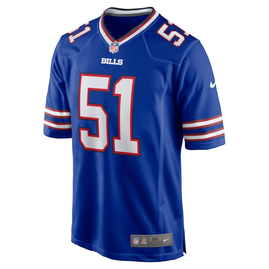Eli Ankou 51 Buffalo Bills Home Game Player Jersey - Royal