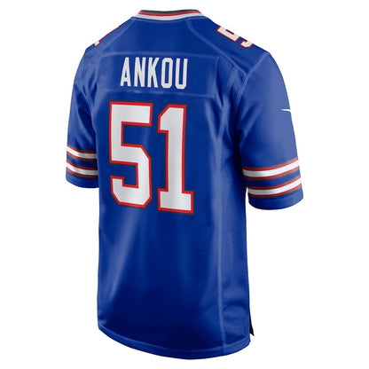 Eli Ankou 51 Buffalo Bills Home Game Player Jersey - Royal