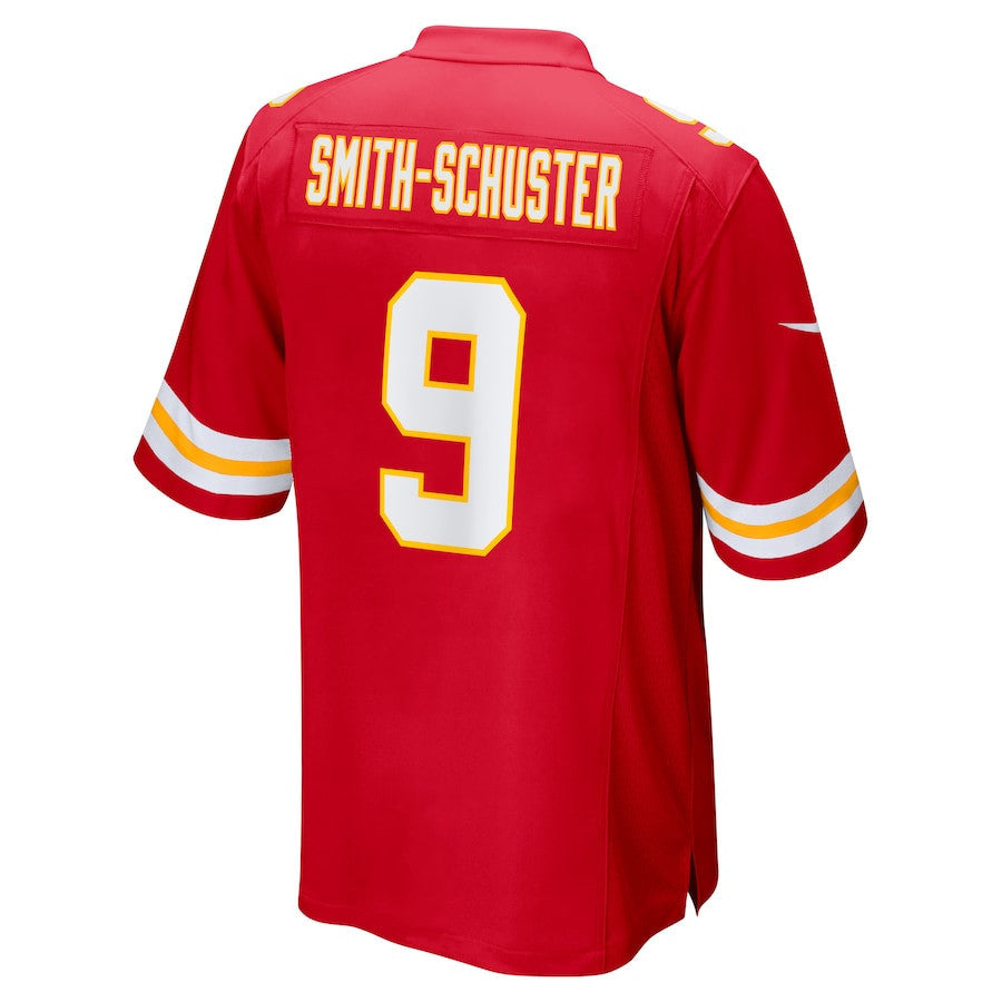JuJu Smith-Schuster 9 Kansas City Chiefs Game Jersey - Red