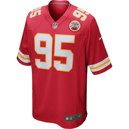 Chris Jones 95 Kansas City Chiefs Game Jersey - Red