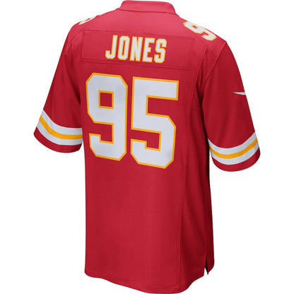 Chris Jones 95 Kansas City Chiefs Game Jersey - Red