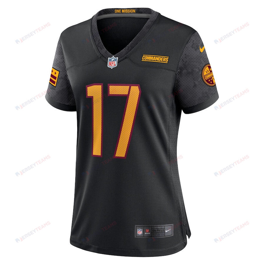 Terry McLaurin 17 Washington Commanders Women's Alternate Game Player Jersey - Black