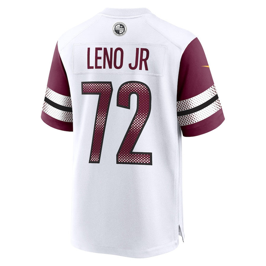 Charles Leno Jr. 72 Washington Commanders Away Game Player Jersey - White