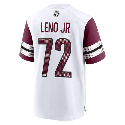 Charles Leno Jr. 72 Washington Commanders Away Game Player Jersey - White