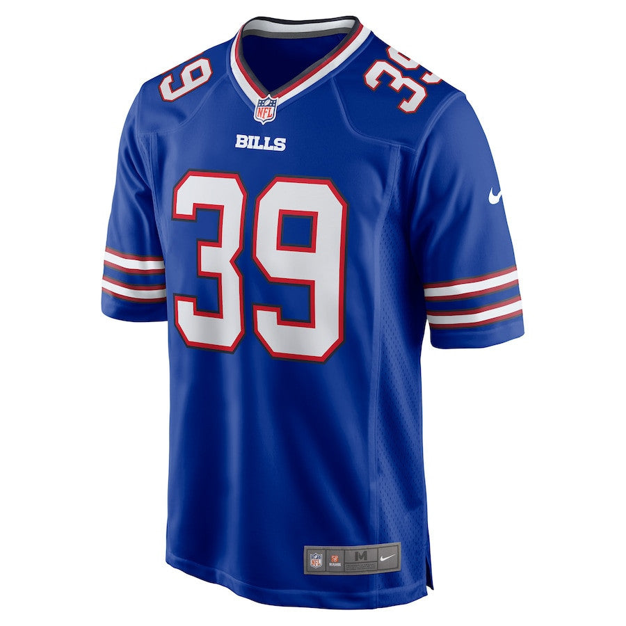Cam Lewis 39 Buffalo Bills Player Game Jersey - Royal