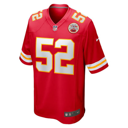 Creed Humphrey 52 Kansas City Chiefs Game Jersey - Red
