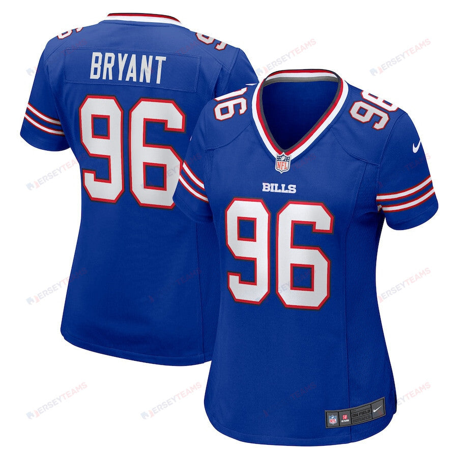 Brandin Bryant Buffalo Bills Women's Home Game Player Jersey - Royal