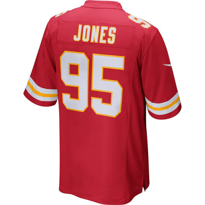 Chris Jones 95 Kansas City Chiefs Player Game Jersey - Red