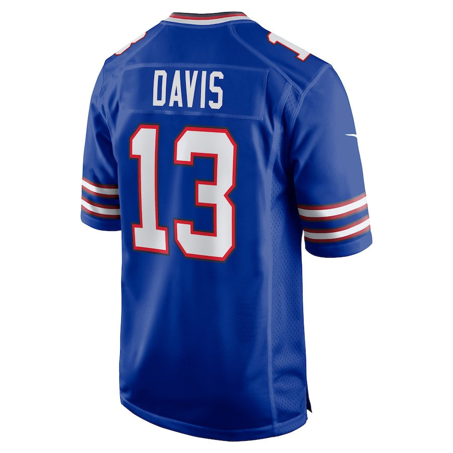 Gabriel Davis 13 Buffalo Bills Team Game Player Jersey - Royal