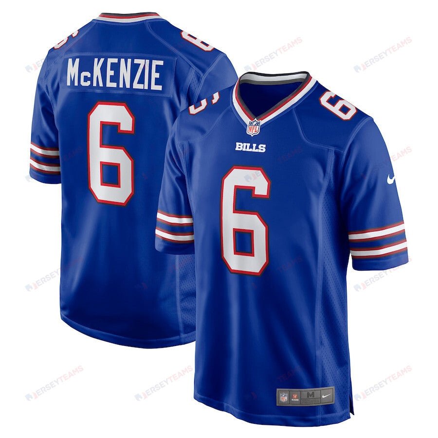 Isaiah McKenzie 6 Buffalo Bills Game Jersey - Royal