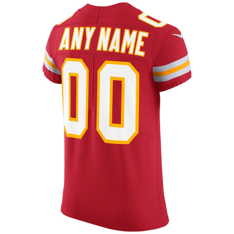 Kansas City Chiefs Vapor Untouchable Custom 00 Elite Jersey - Red