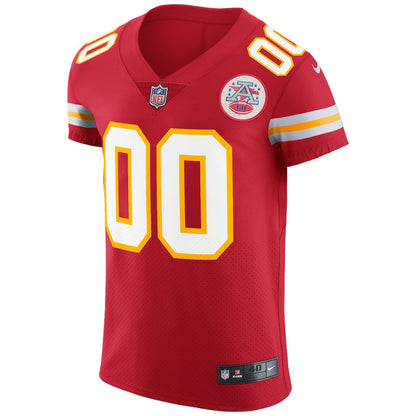 Kansas City Chiefs Vapor Untouchable Custom 00 Elite Jersey - Red