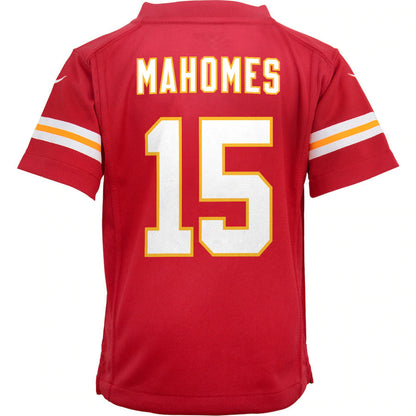 Patrick Mahomes 15 Kansas City Chiefs Game Jersey - Red