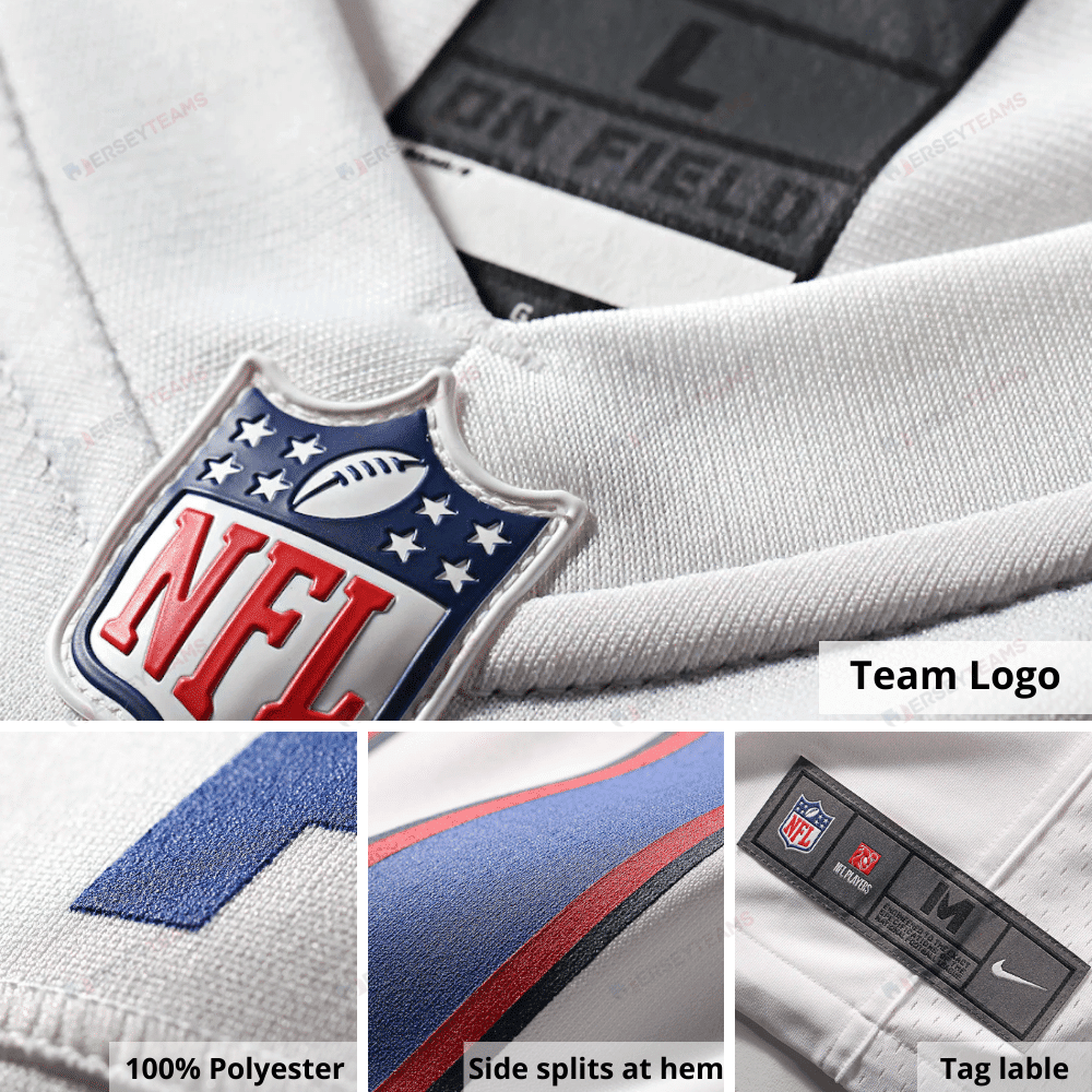 Dawson Knox 88 Buffalo Bills White Vapor Limited Jersey