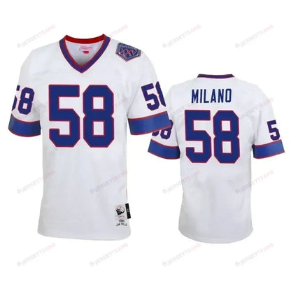 Buffalo Bills Matt Milano White Vintage Jersey - Men