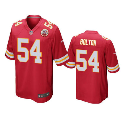Men Kansas City Chiefs Nick Bolton 54 Red Game Jersey Jersey