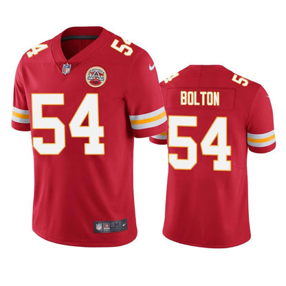Men Jersey Kansas City Chiefs Nick Bolton 54 Red Vapor Limited Jersey Jersey