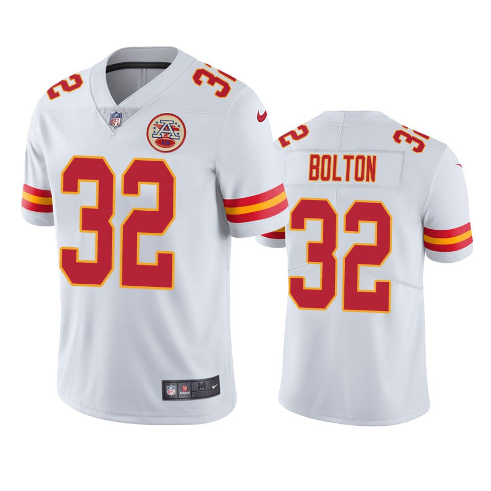 Kansas City Chiefs Nick Bolton 32 White Vapor Limited Jersey - Men's