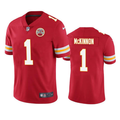 Men Jersey Jerick McKinnon 1 Kansas City Chiefs Red Vapor Limited Jersey Jersey
