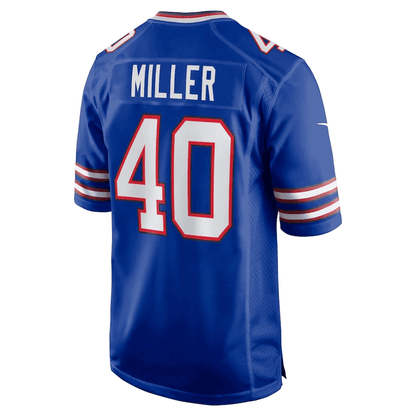 Von Miller 40 Buffalo Bills Player Game Jersey - Royal