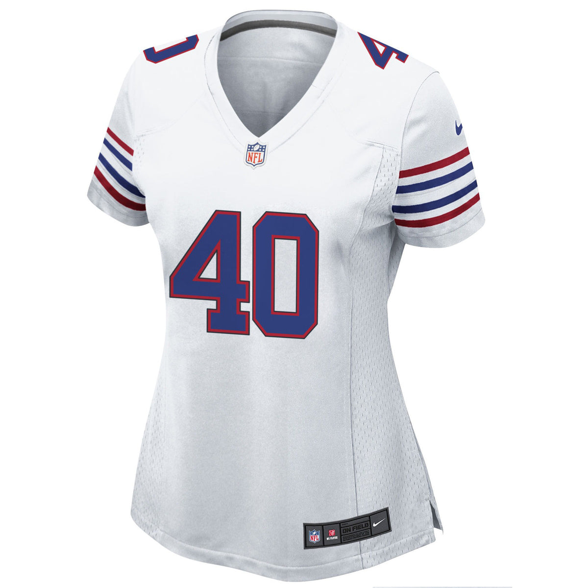 Von Miller 40 Buffalo Bills Women's Game Jersey - White Jersey