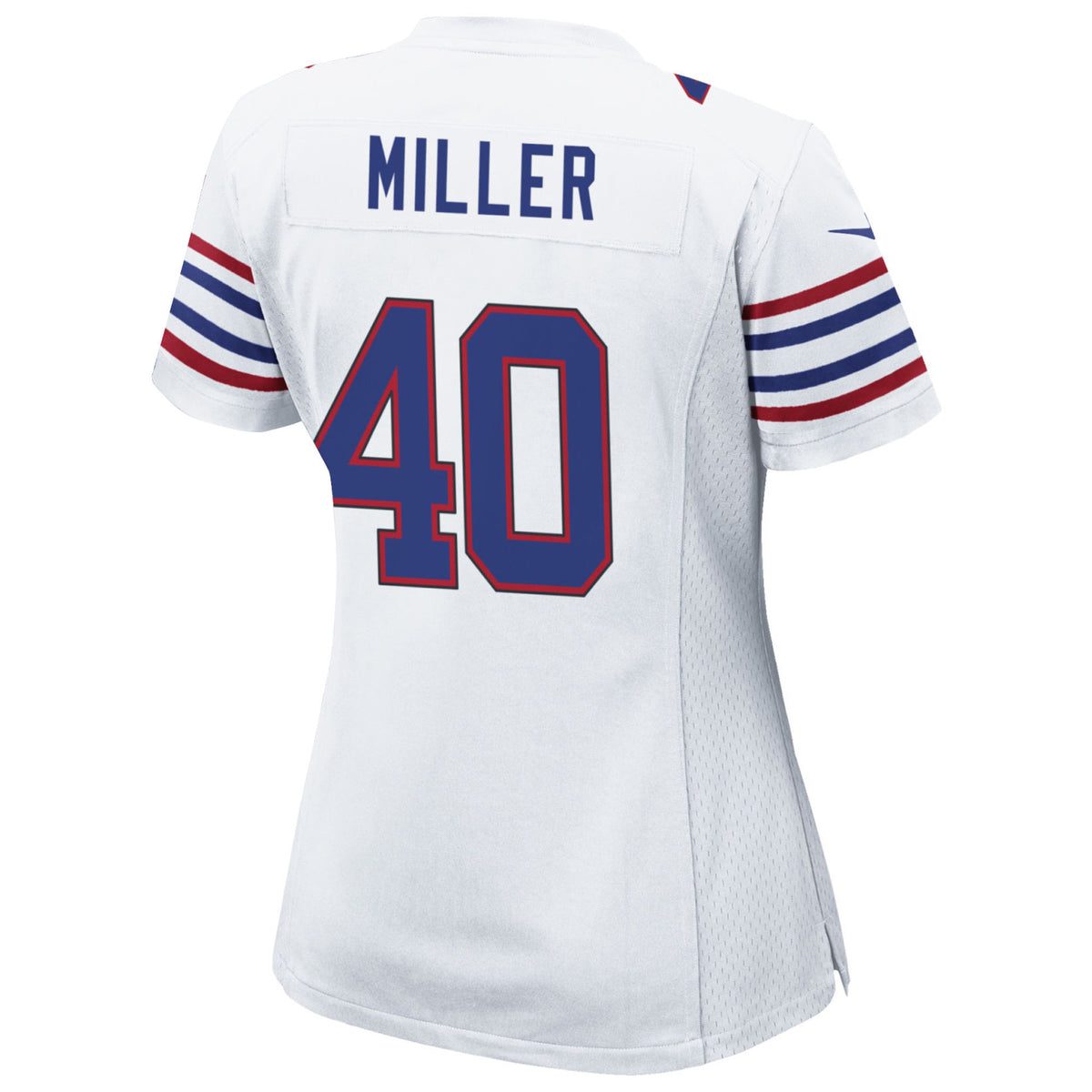 Von Miller 40 Buffalo Bills Women's Game Jersey - White Jersey