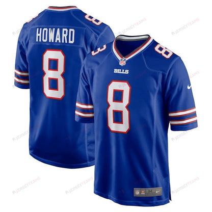 O.J. Howard 8 Buffalo Bills Player Game Men Jersey - Royal Jersey
