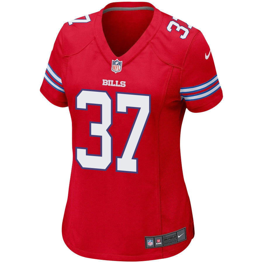 Damien Harris 37 Buffalo Bills Women Alternate Game Jersey - Red