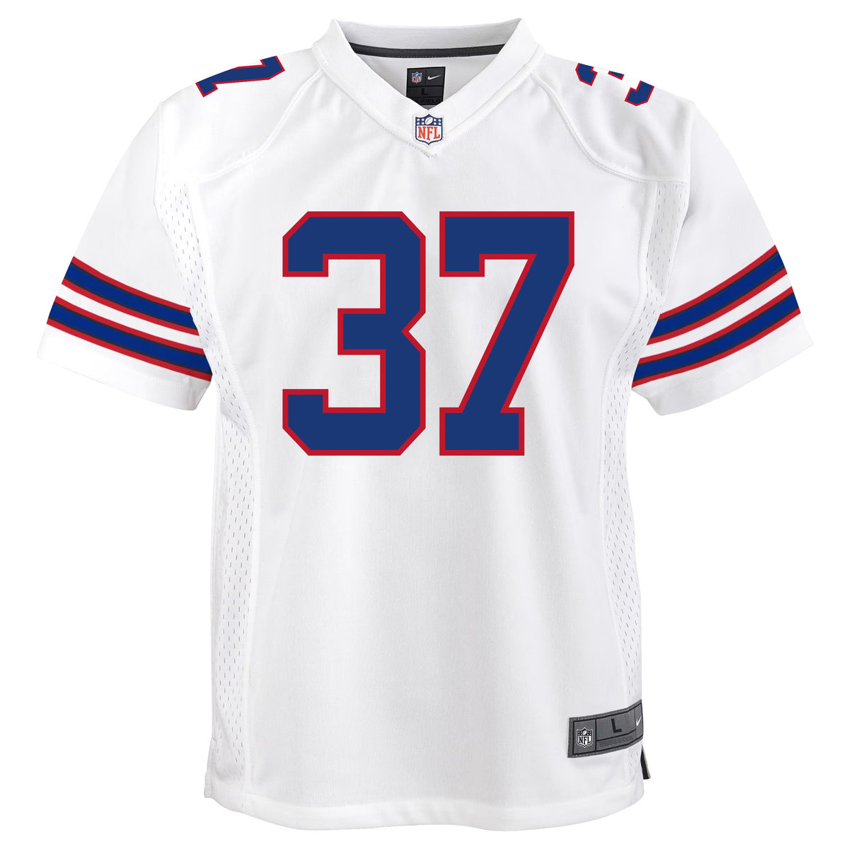 Damien Harris 37 Buffalo Bills Youth Game Jersey - White