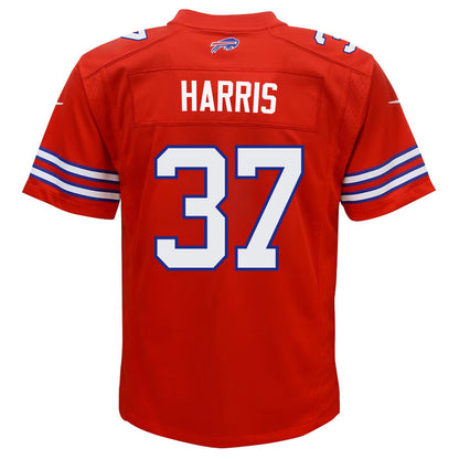 Damien Harris 37 Buffalo Bills Youth Alternate Game Jersey - Red