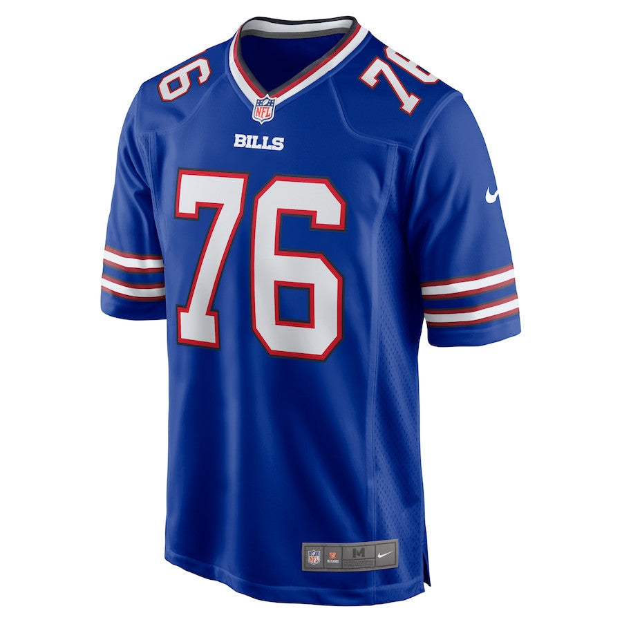 David Edwards 76 Buffalo Bills Game Men Jersey - Royal