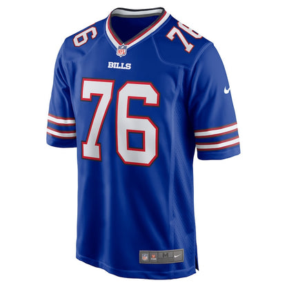 David Edwards 76 Buffalo Bills Game Men Jersey - Royal