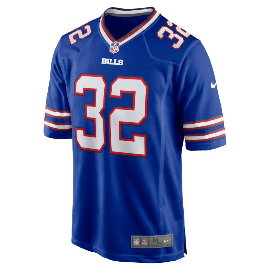 Kyron Brown 32 Buffalo Bills Game Men Jersey - Royal