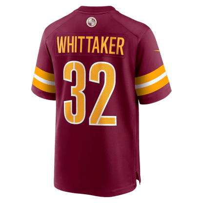 Jace Whittaker 32 Washington Commanders Game Men Jersey - Burgundy