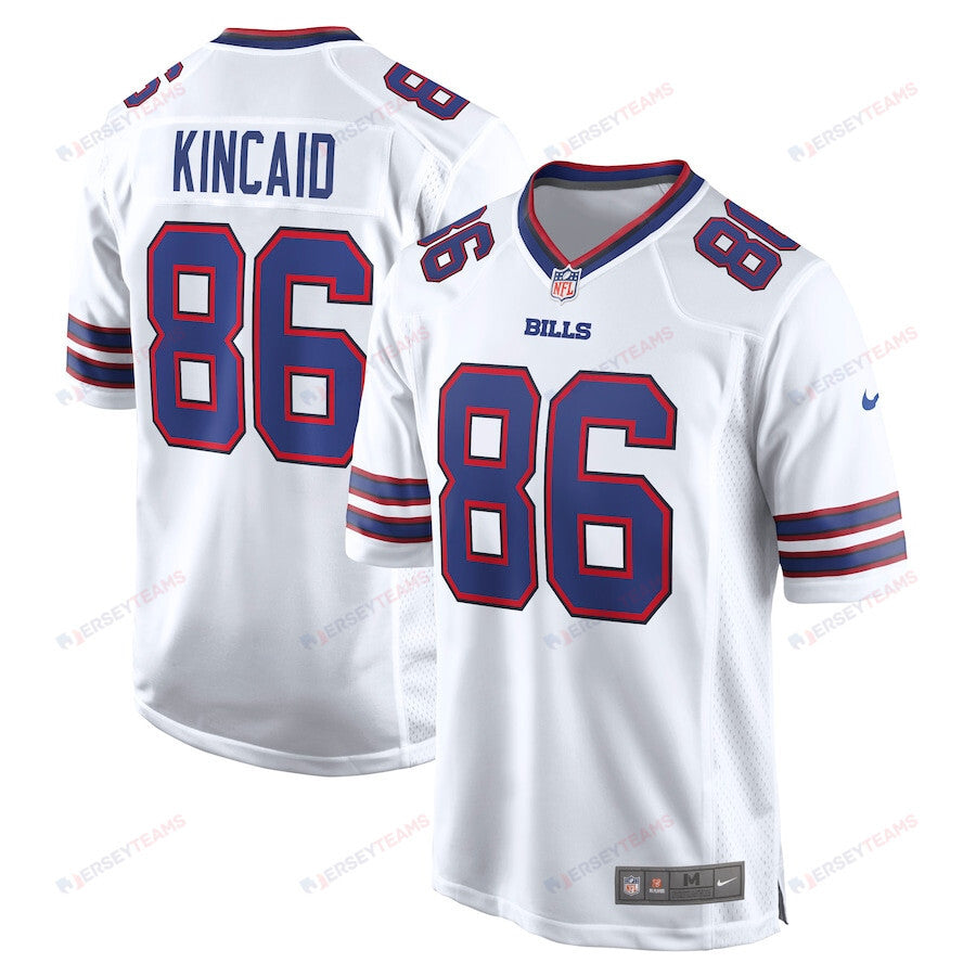 Dalton Kincaid 86 Buffalo Bills Game Men Jersey - White