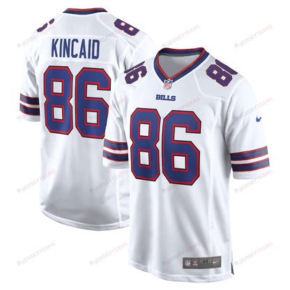 Dalton Kincaid 86 Buffalo Bills Game Men Jersey - White
