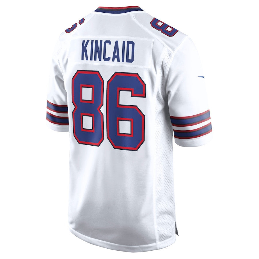 Dalton Kincaid 86 Buffalo Bills Game Men Jersey - White