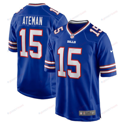Marcell Ateman 15 Buffalo Bills Team Game Men Jersey - Royal
