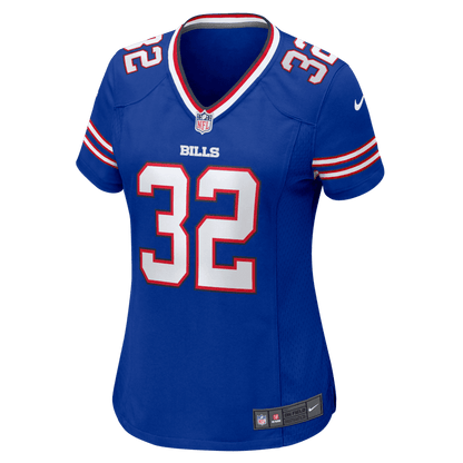 Kyron Brown 32 Buffalo Bills Women's Game Jersey - Royal