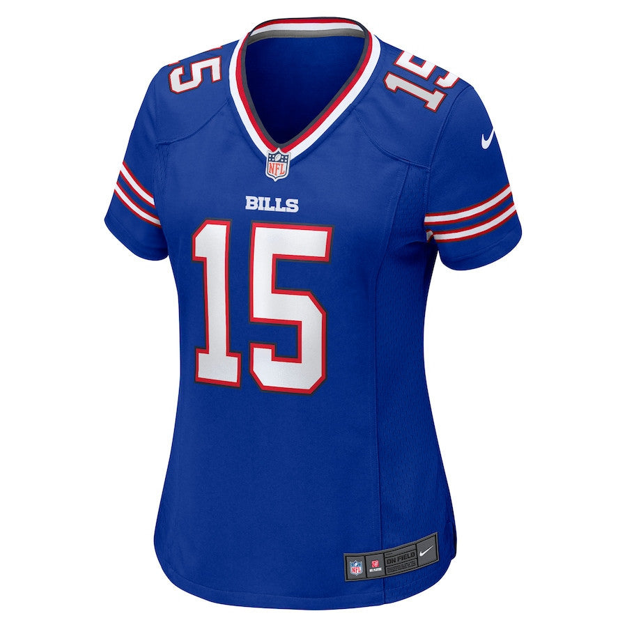 Marcell Ateman 15 Buffalo Bills Women's Team Game Jersey - Royal