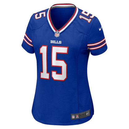 Marcell Ateman 15 Buffalo Bills Women's Team Game Jersey - Royal