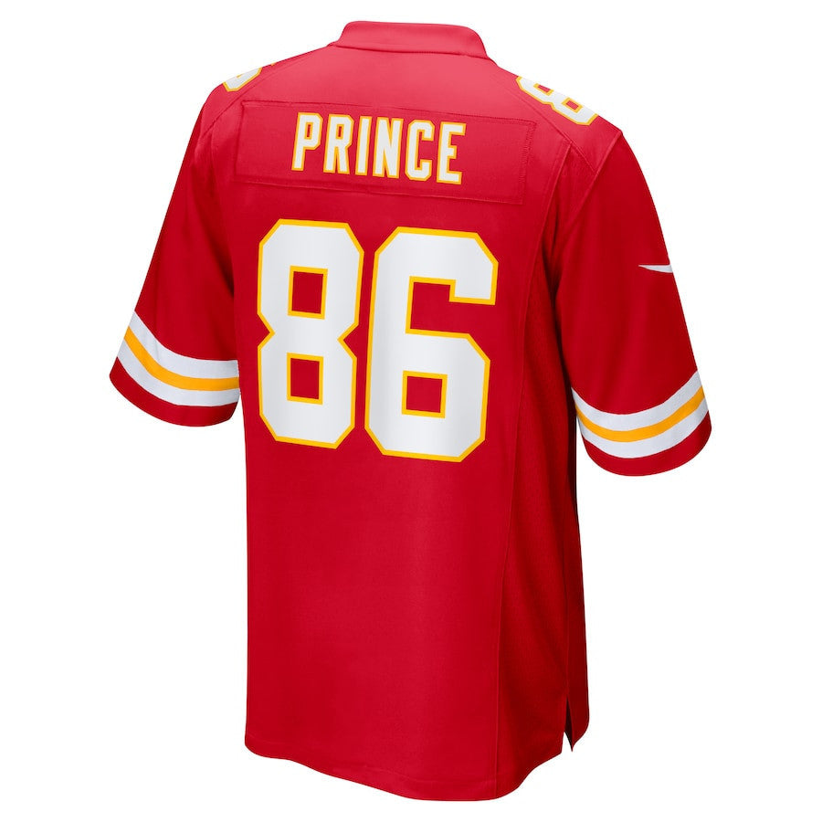Gerrit Prince 86 Kansas City Chiefs Game Men Jersey - Red