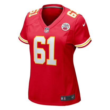 Austin Reiter 61 Kansas City Chiefs Game Women Jersey - Red