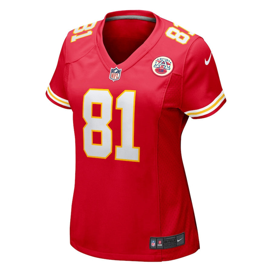 Blake Bell 81 Kansas City Chiefs Game Women Jersey - Red