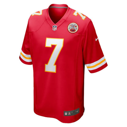 Harrison Butker 7 Kansas City Chiefs Game Men Jersey - Red