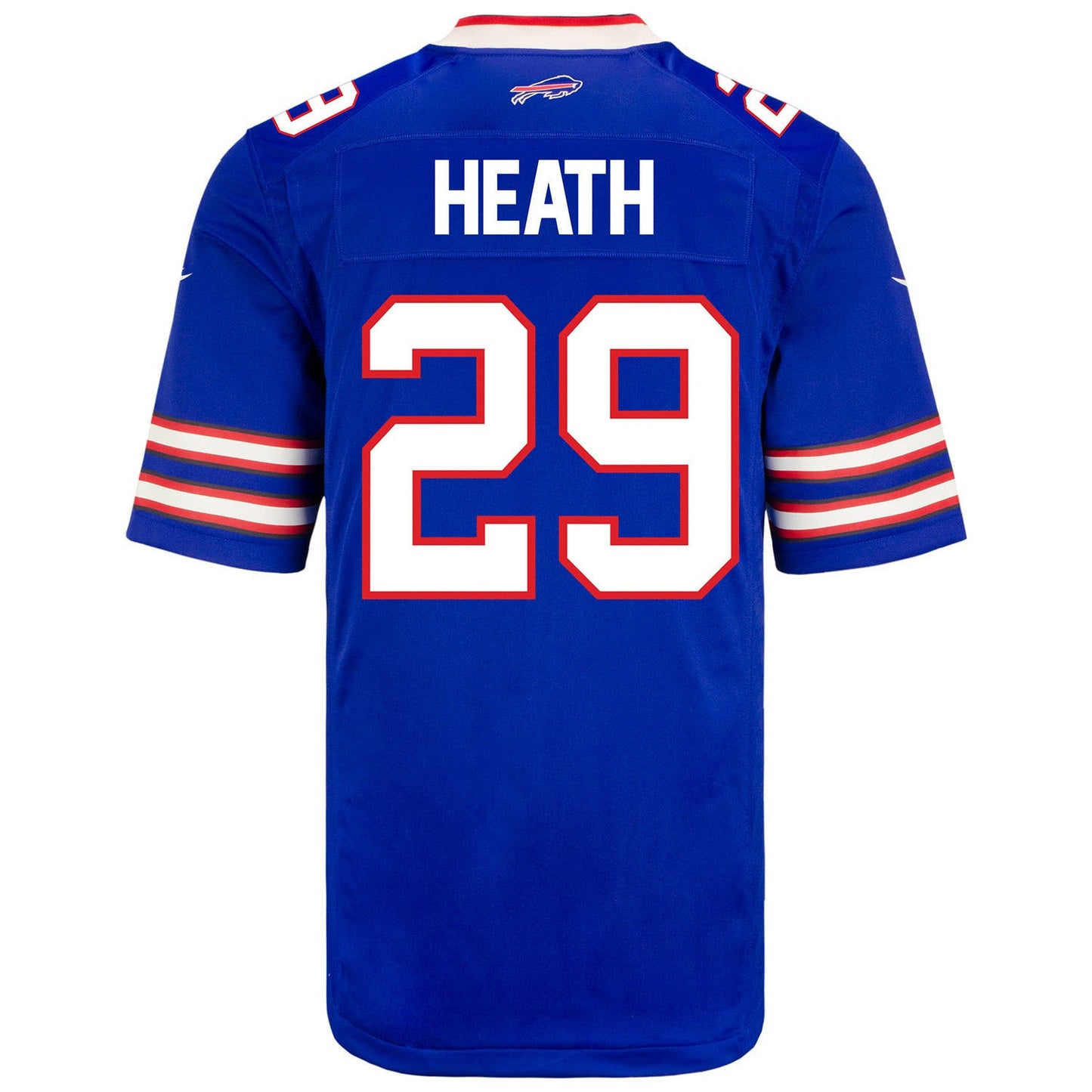 T.J. Heath 29 Buffalo Bills Men Home Game Jersey - Royal