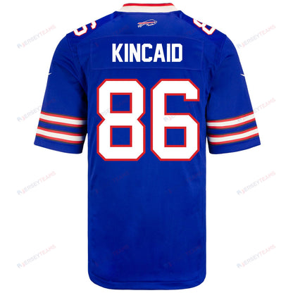 Dalton Kincaid 86 Buffalo Bills Men Home Game Jersey - Royal