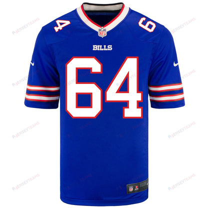 O'Cyrus Torrence 64 Buffalo Bills Men Home Game Jersey - Royal